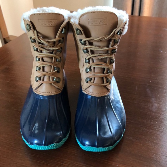 sperry top sider shearwater duck boots